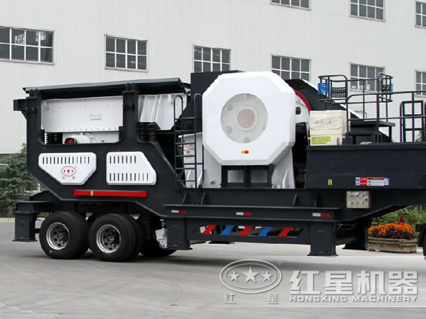 新型車載流動碎石機 新型車載流動碎石機