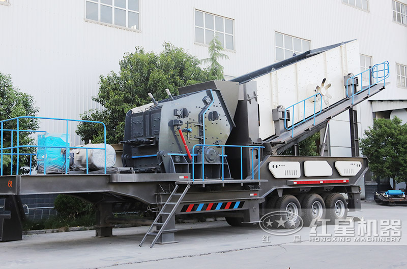 移動(dòng)建筑垃圾處理設(shè)備:車載移動(dòng)反擊破 移動(dòng)建筑垃圾處理設(shè)備:車載移動(dòng)反擊破