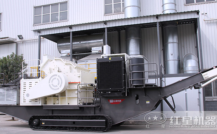 石英石履帶細碎篩分一體機，效能高節能，砂廠必備 