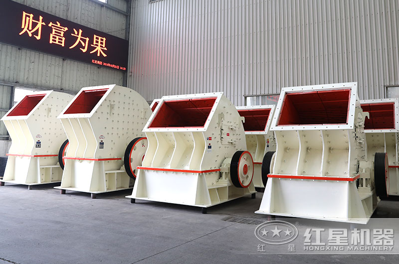 錘式破碎機-一次成型、簡化碎石流程
