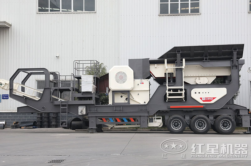 建筑垃圾移動破碎站圖片 建筑垃圾移動破碎站圖片