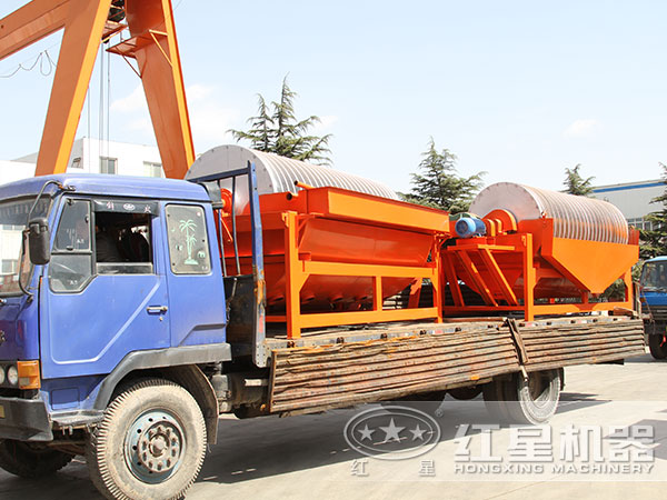 赤鐵礦磁選機裝車發貨 赤鐵礦磁選機裝車發貨