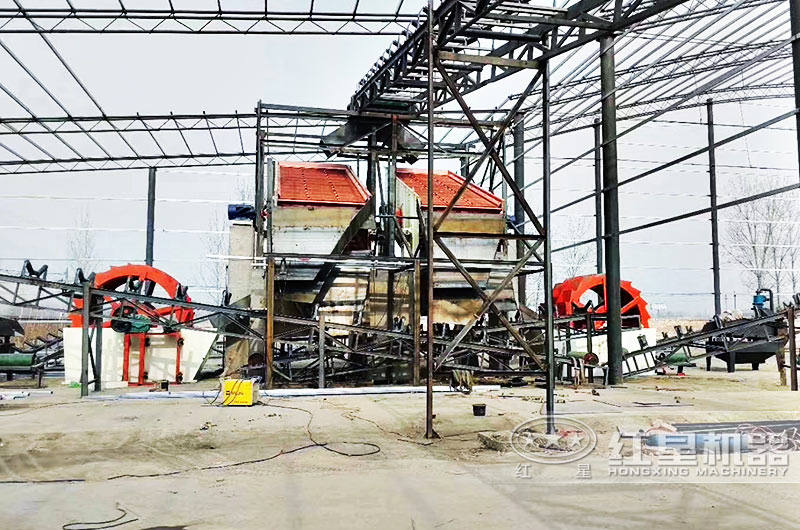 大型洗砂機生產線 大型洗砂機生產線