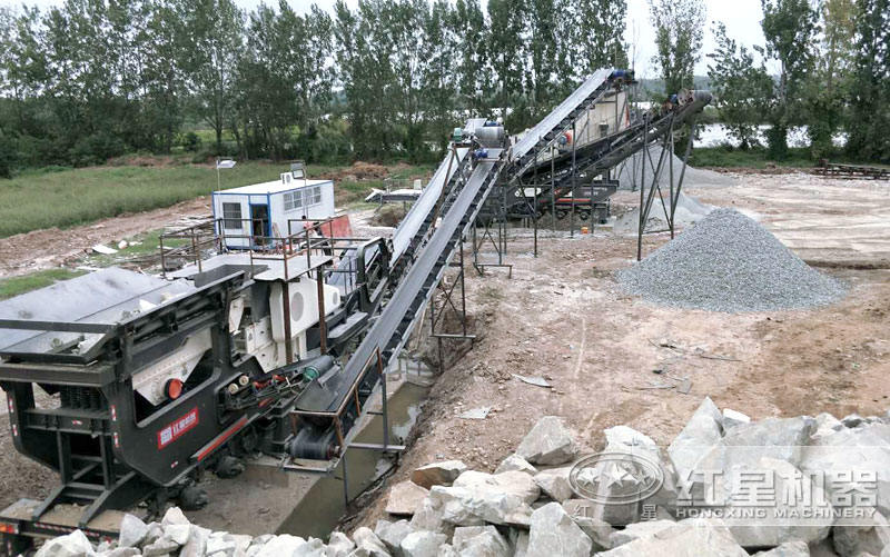 移動制砂機作業現場 移動制砂機作業現場